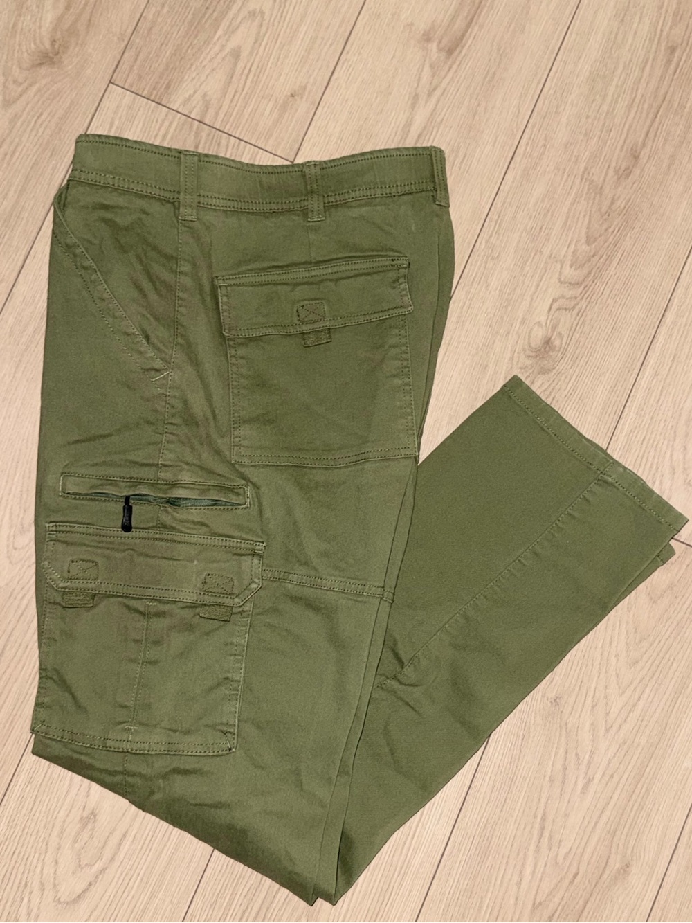 John Blair Mens 36 XL Sage Classic Durable Utility Relaxed-Fit Cargo Pants